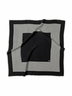 Huivit & Kaulaliinat<lescarf No. 2 -silkkihuivi BLACK &AMP; CREAM