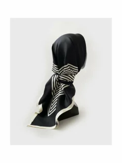 Huivit & Kaulaliinat<lescarf No. 2 -silkkihuivi BLACK &AMP; CREAM