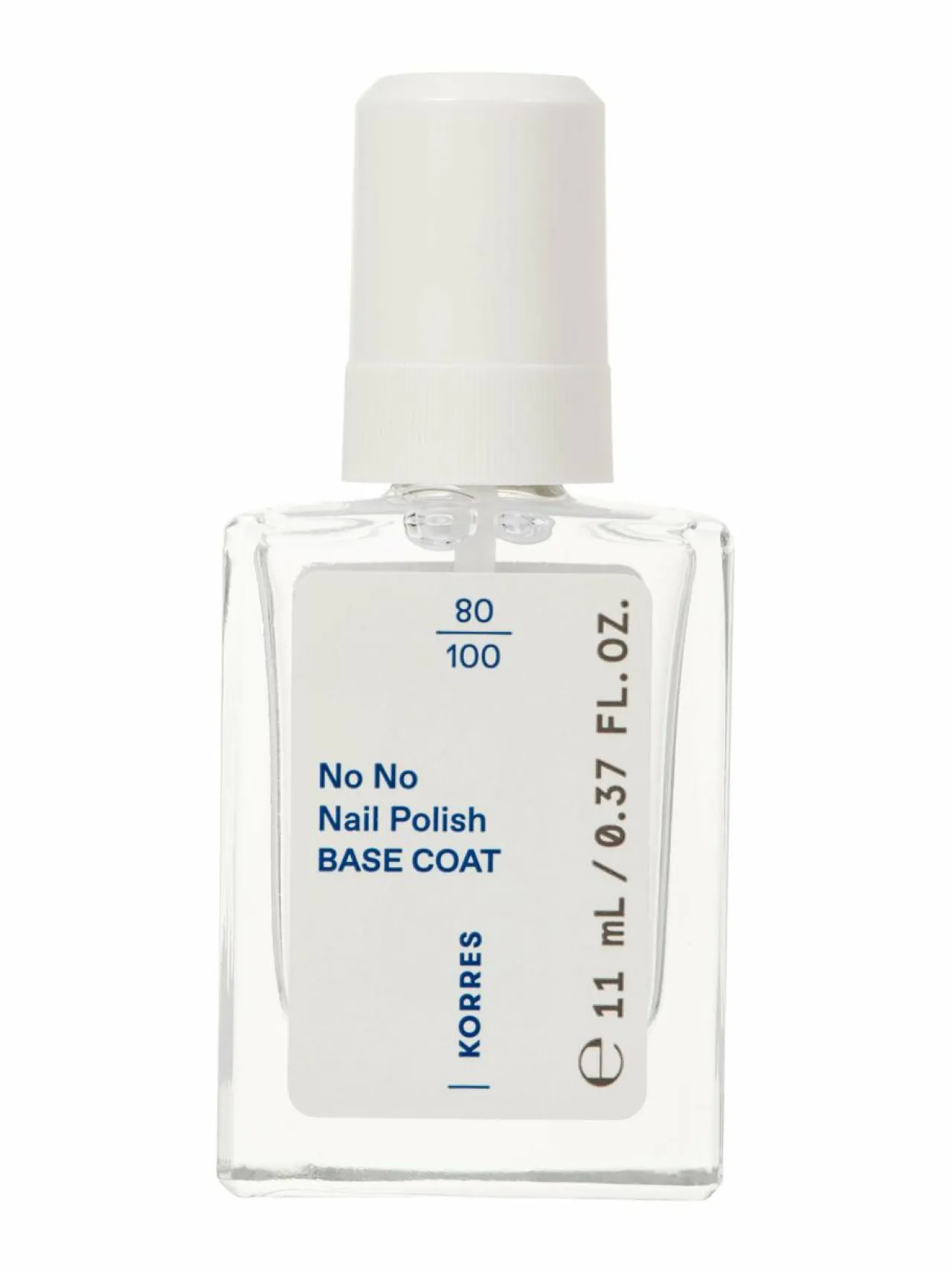Kynnet<Korres No No Base Coat -aluslakka TRANSPARENT