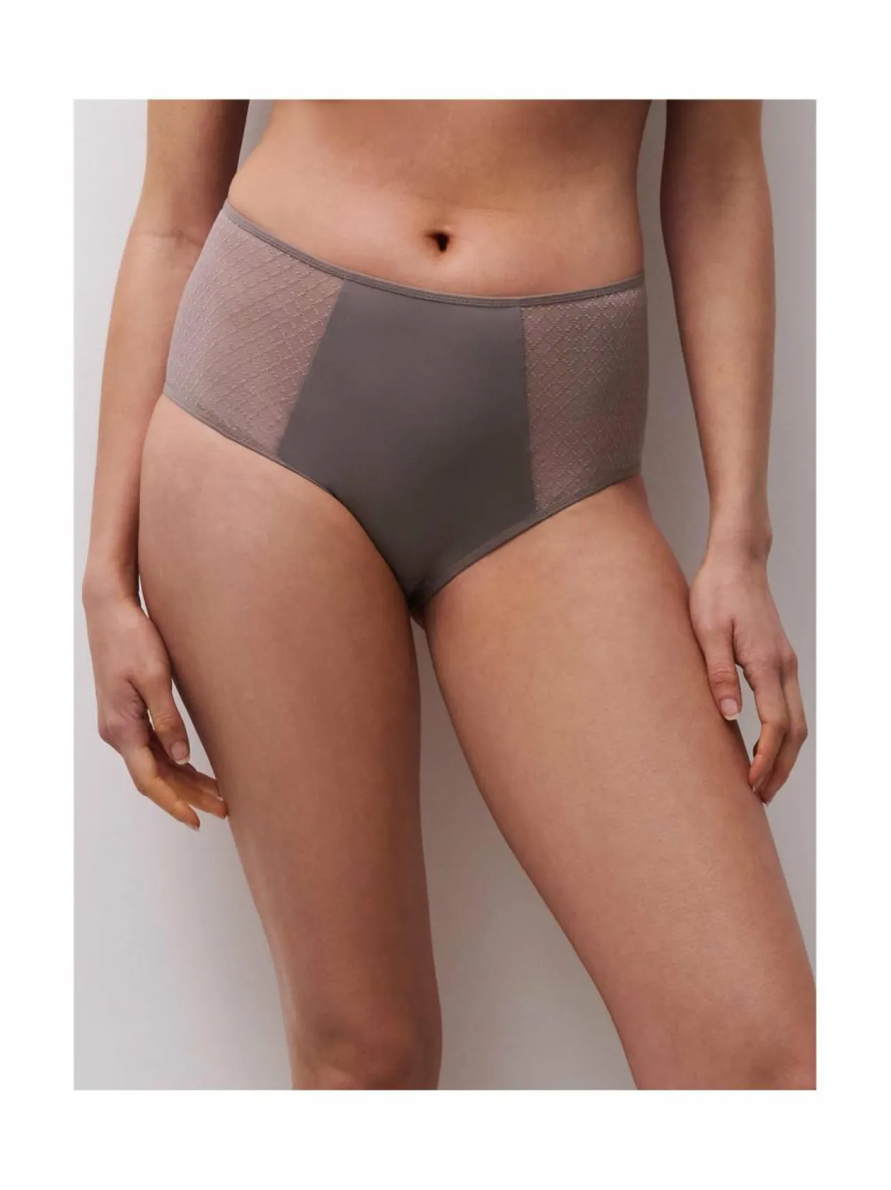 Alusvaatteet & -Asut<Chantelle Norah Chic High Waisted Full Brief -alushousut 0OV BRONZED TAUPE