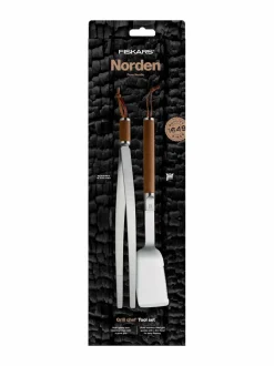 Grillit & Grillitarvikkeet<Fiskars Norden Grill Chef -grillisetti, 2 osaa BROWN
