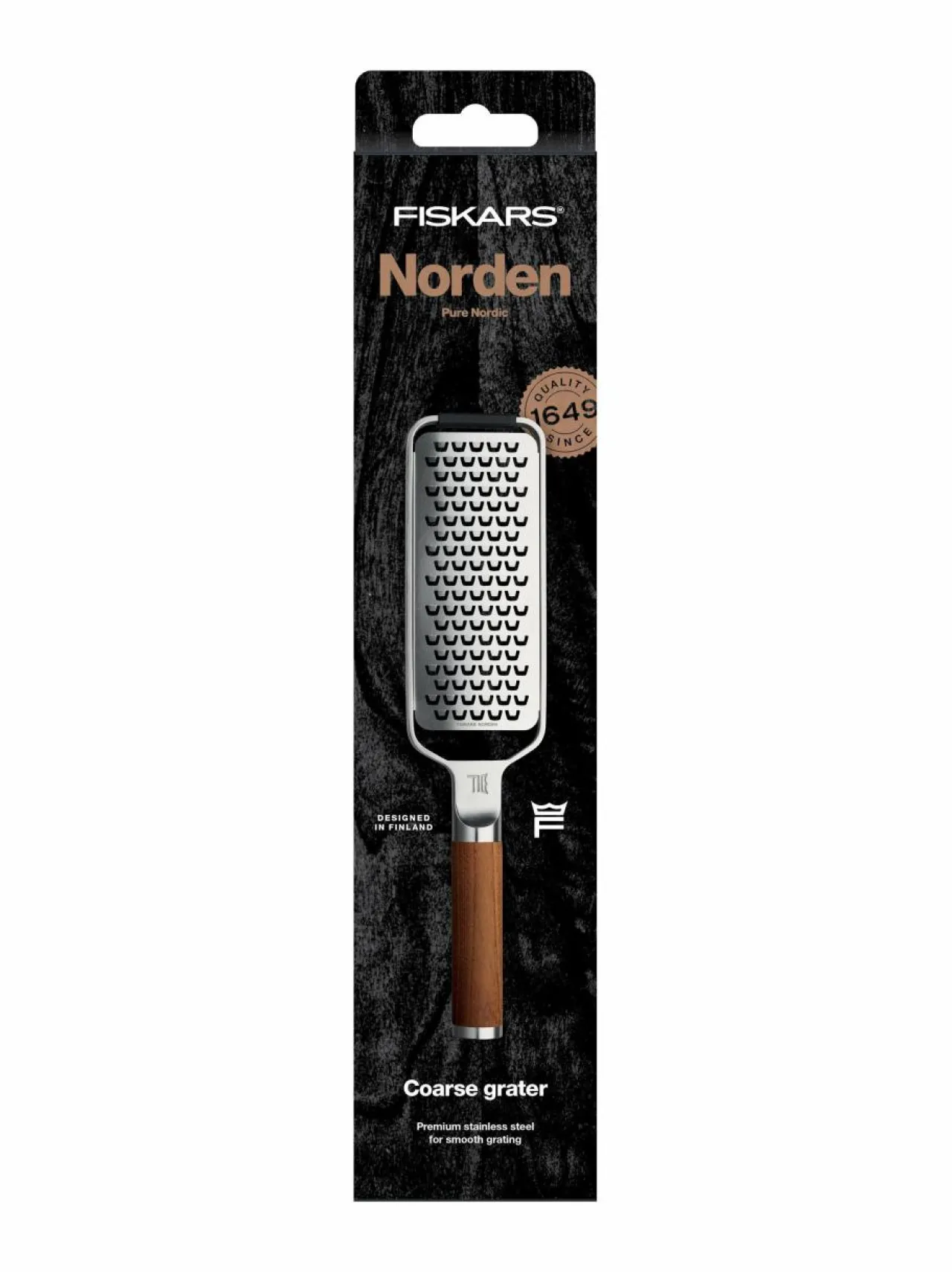 Fiskars Norden-raastin, karkea^ Keittiötarvikkeet