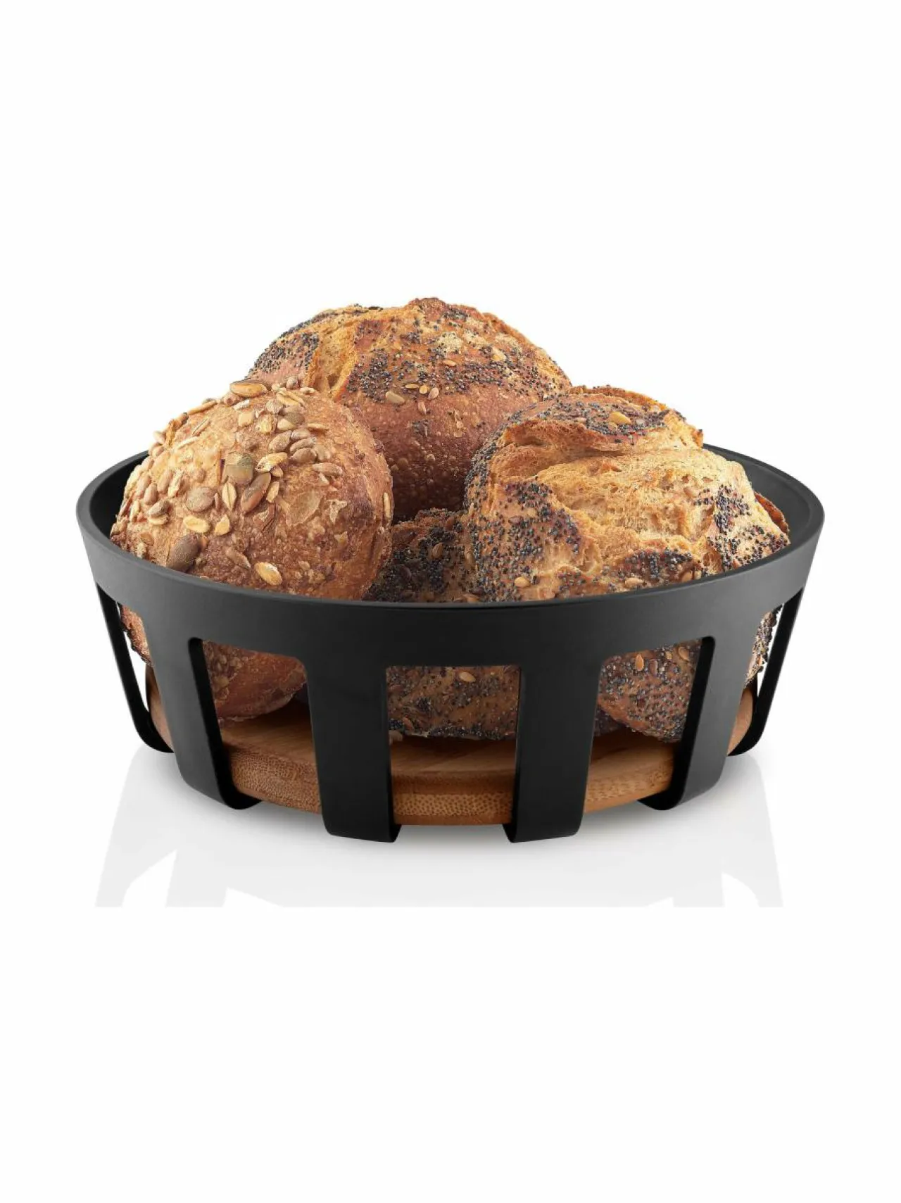 Tarjoiluastiat<Eva Solo Nordic Kitchen -leipäkori 21,5 cm BLACK