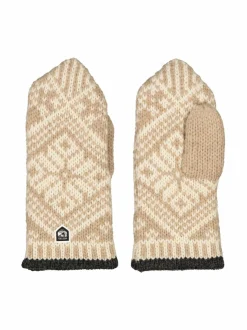 Käsineet<Hestra Nordic-villalapaset 650020 BEIGE/OFFWHITE