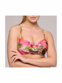 Uima-Asut<Marie Jo Norma Jeanne Padded Plunge -bikiniyläosa TSU TROPICAL SUNSET