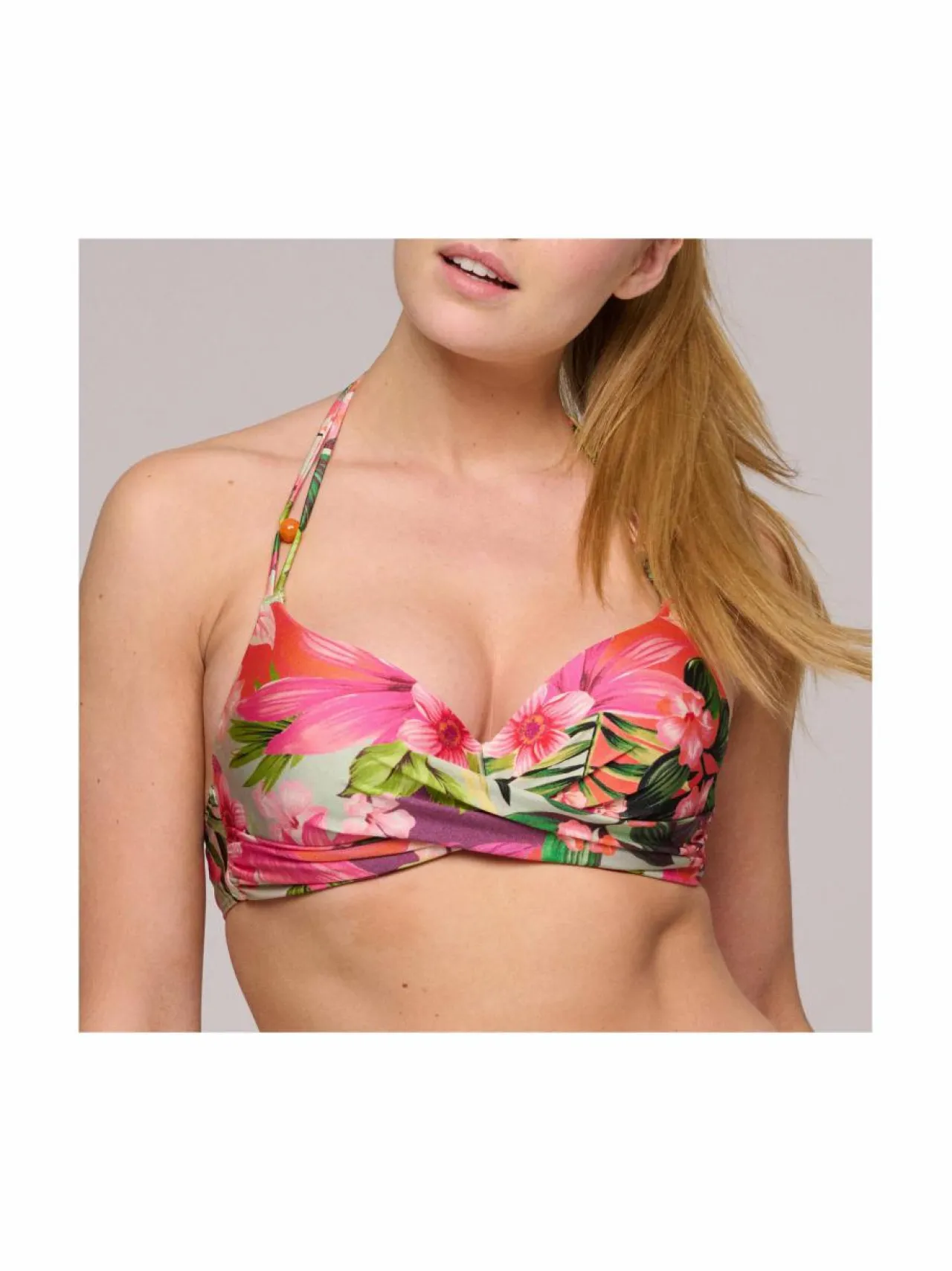Uima-Asut<Marie Jo Norma Jeanne Padded Plunge -bikiniyläosa TSU TROPICAL SUNSET