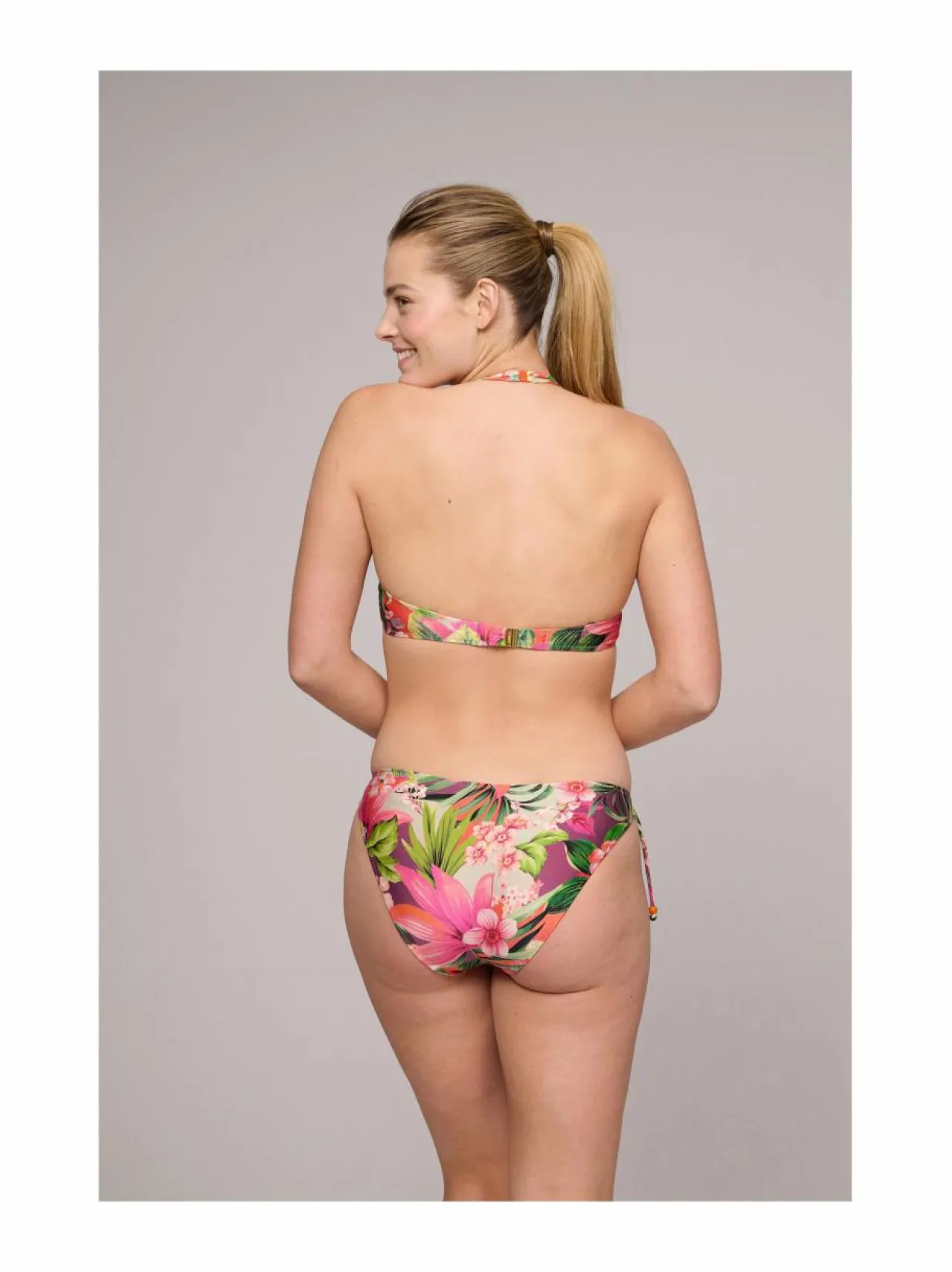 Uima-Asut<Marie Jo Norma Jeanne Padded Plunge -bikiniyläosa TSU TROPICAL SUNSET