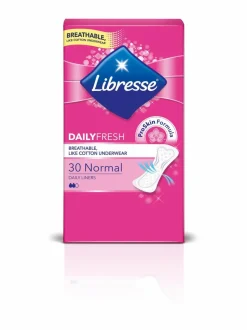 Intiimituotteet<Libresse Normal -pikkuhousunsuoja 30 kpl