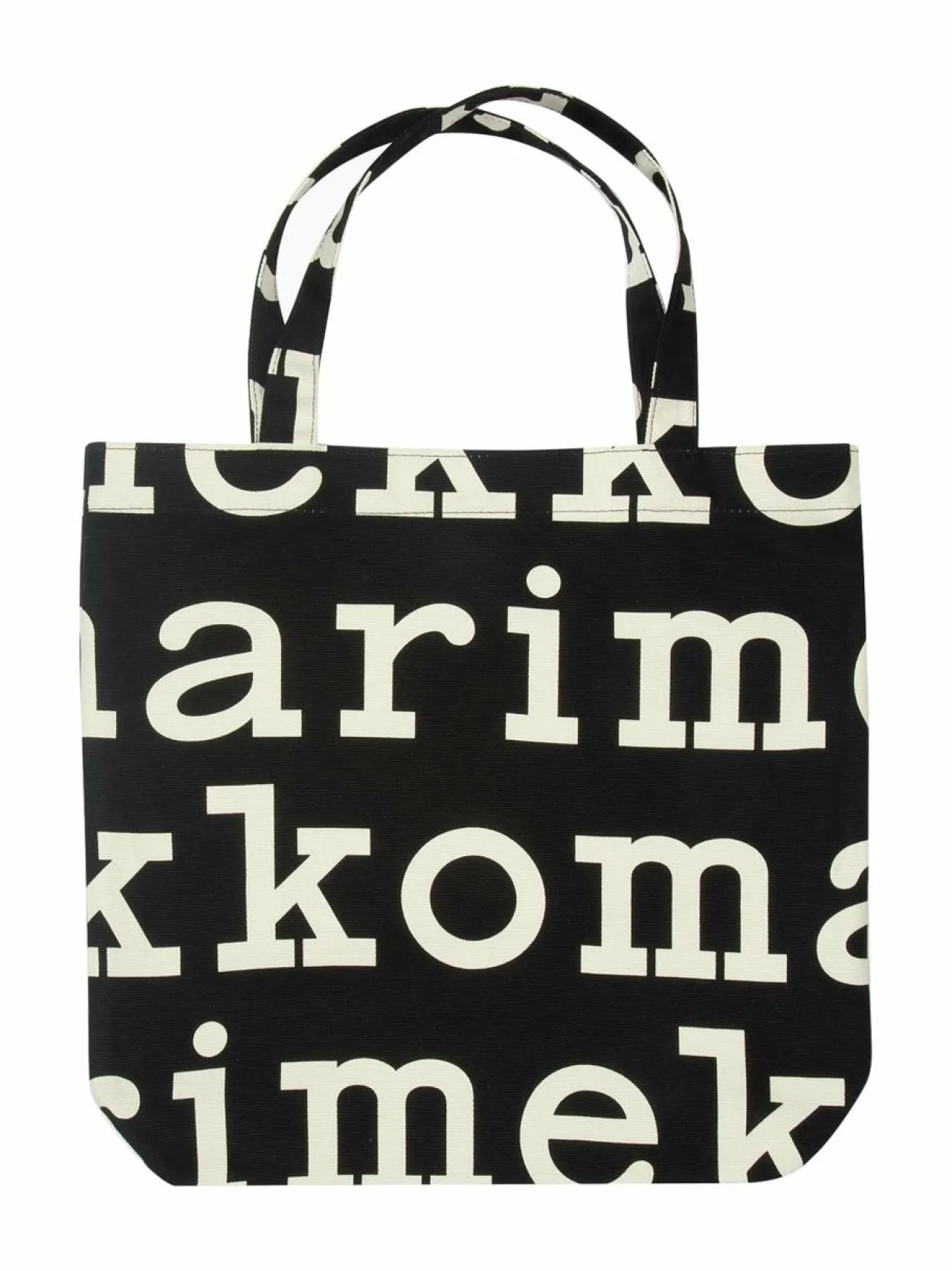 Shopperit<Marimekko Notko Logo -laukku MUSTAVALKOINEN