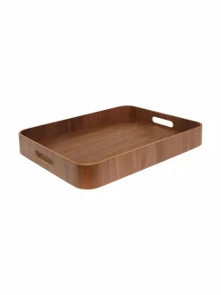 Tarjoiluastiat<Casa Stockmann Novat-vaneritarjoitin 45 x 36 x 6 cm NATURAL WALNUT 28