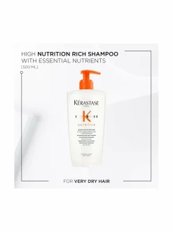 Hiustenhoitotuotteet<Kerastase Nutritive Bain Riche -intentiivisesti ravitseva shampoo, 500ml