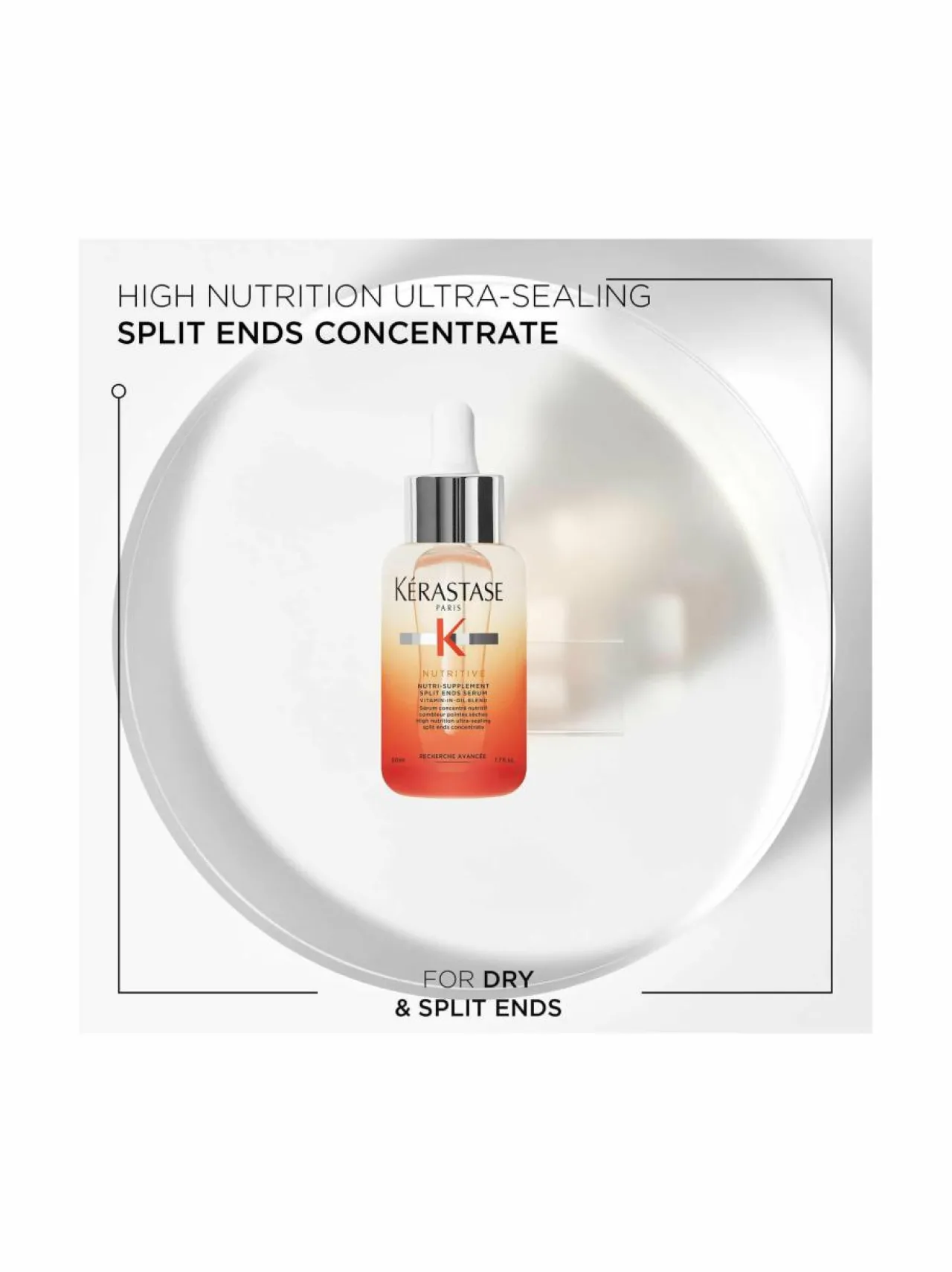 Kerastase Nutritive Split End Serum -hoitoseerumi 50 ml^ Hiustenhoitotuotteet