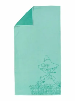 Moomin Arabia Nuuskamuikkunen-kylpypyyhe 70 x 140 cm^ Kylpyhuonetekstiilit