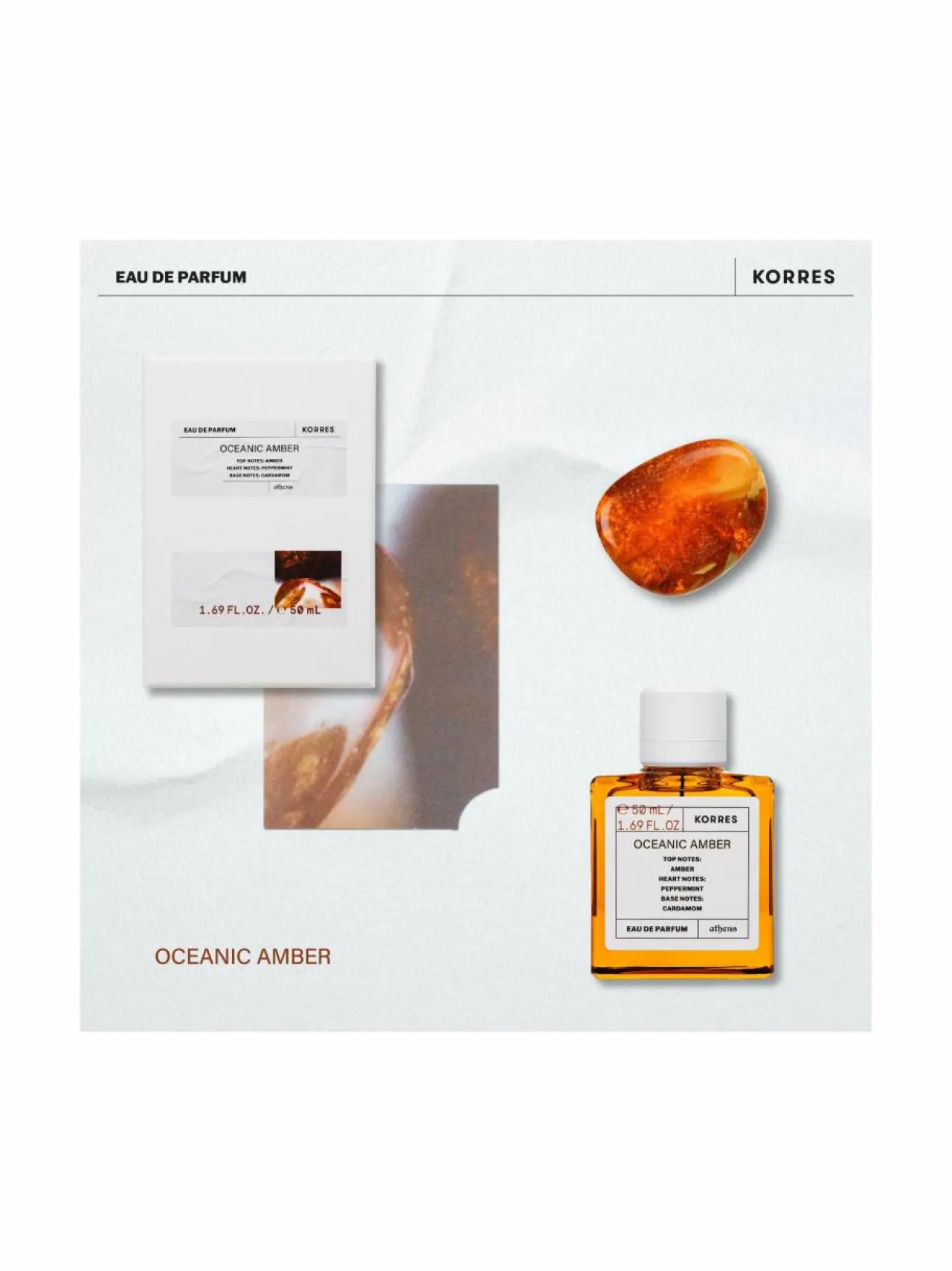 Korres Oceanic Amber EdP -tuoksu^ Unisex