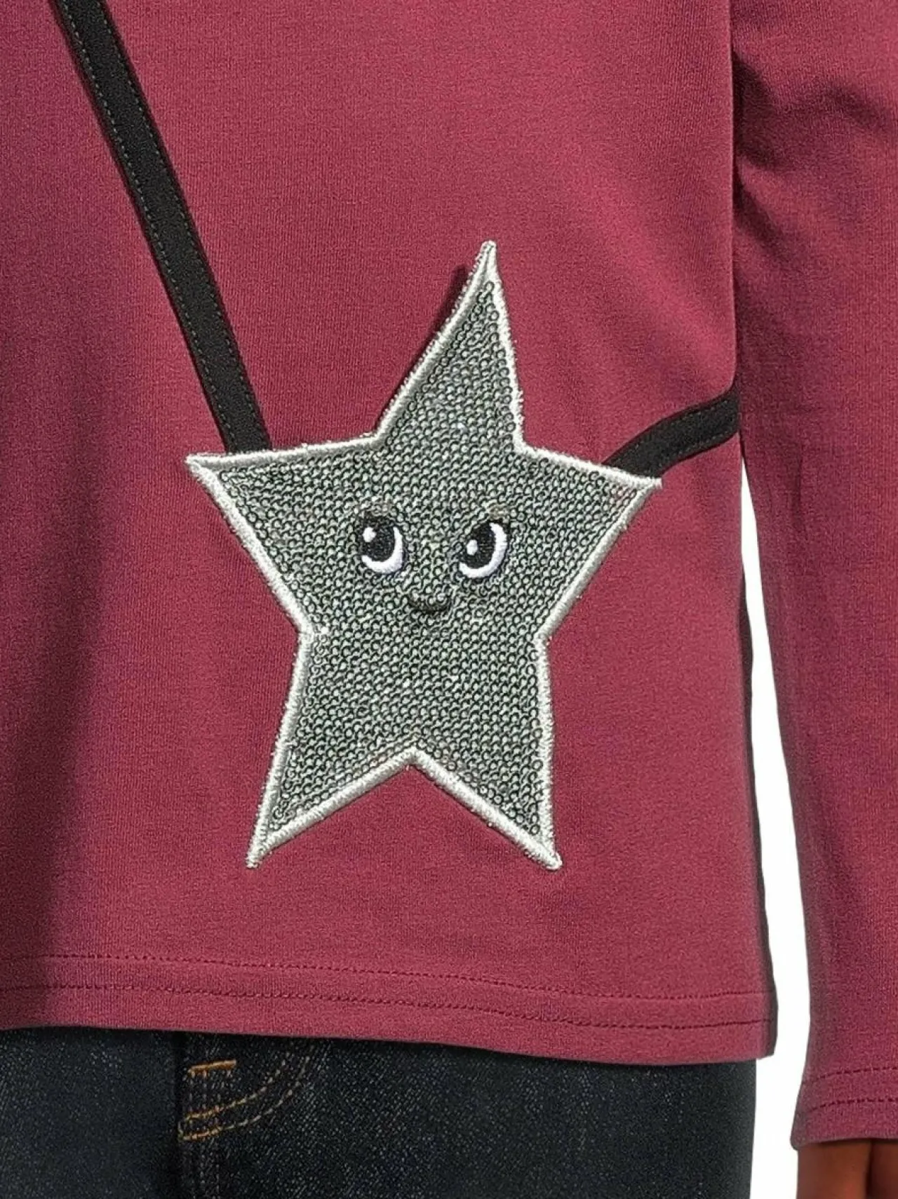 Pitkähihaiset Trikoopaidat<Bogi Octavia-paita WINE RED