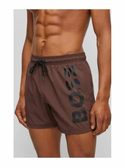 Uimahousut<BOSS Octopus-uimashortsit 205 DARK BROWN