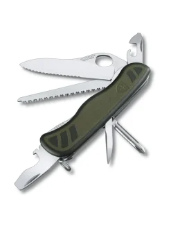 Retkeilytarvikkeet<Victorinox Swiss Army Knives Official Swiss Soldier's Knife VIHREÄ