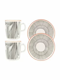 Marimekko Oiva Kukat Puhkeavat - aamiaissetti 4-osainen^ Astiasarjat