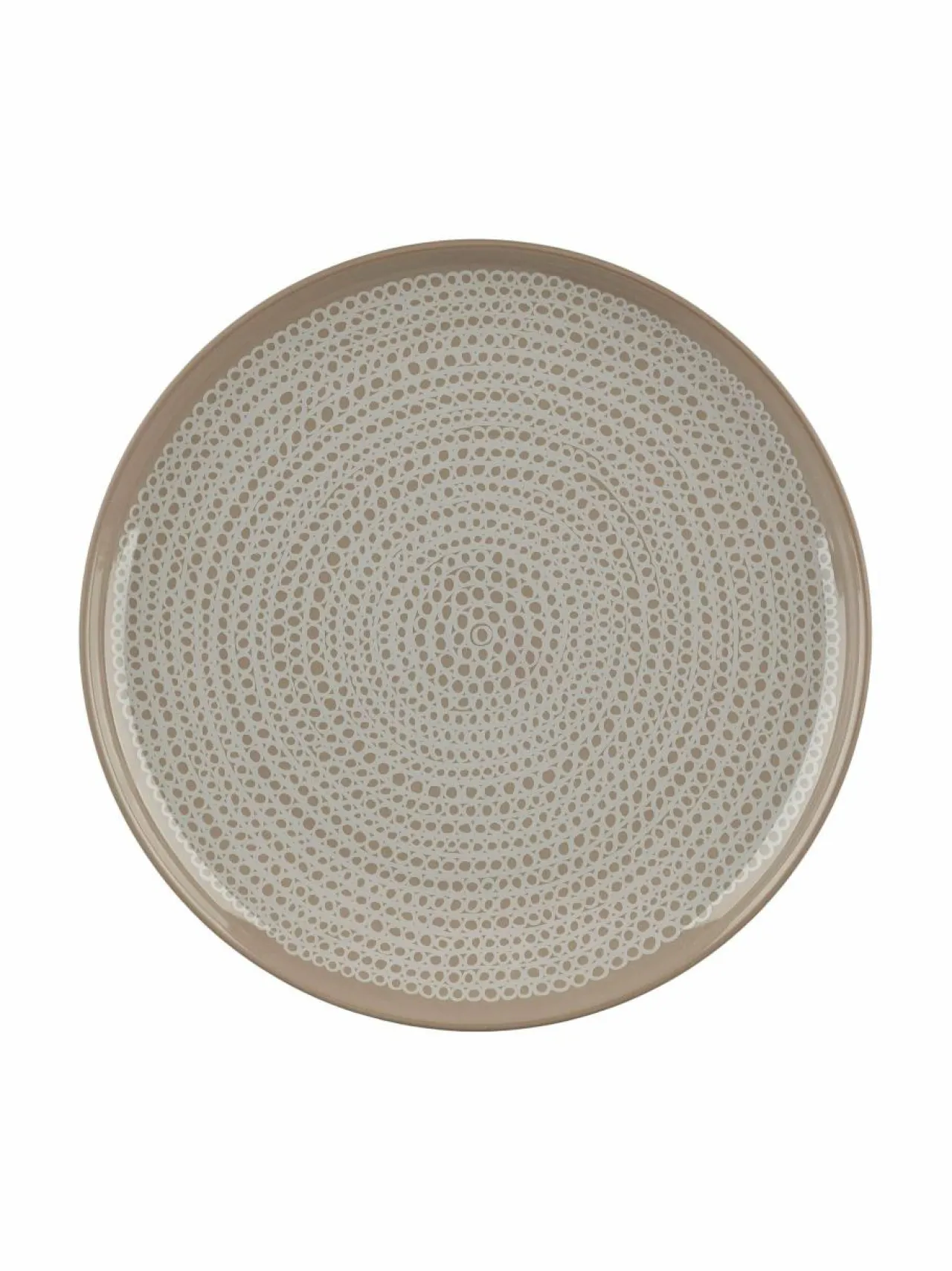 Lautaset & Kulhot<Marimekko Oiva/Siirtolapuutarha -lautanen 25 cm 810 TERRA, WHITE