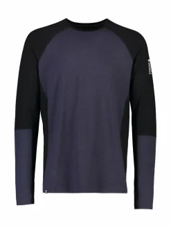 Urheilukerrastot & Alushousut<Mons Royale Olympus-merinopaita 119 BLACK / 9 IRON