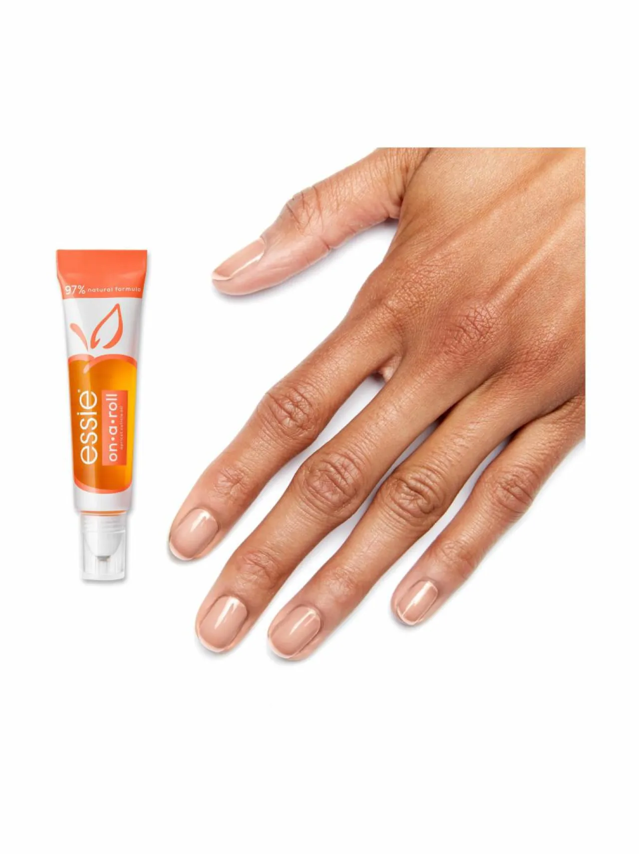 Essie on-a-roll apricot nail and cuticle oil -kynsinauhaöljy^ Kynnet