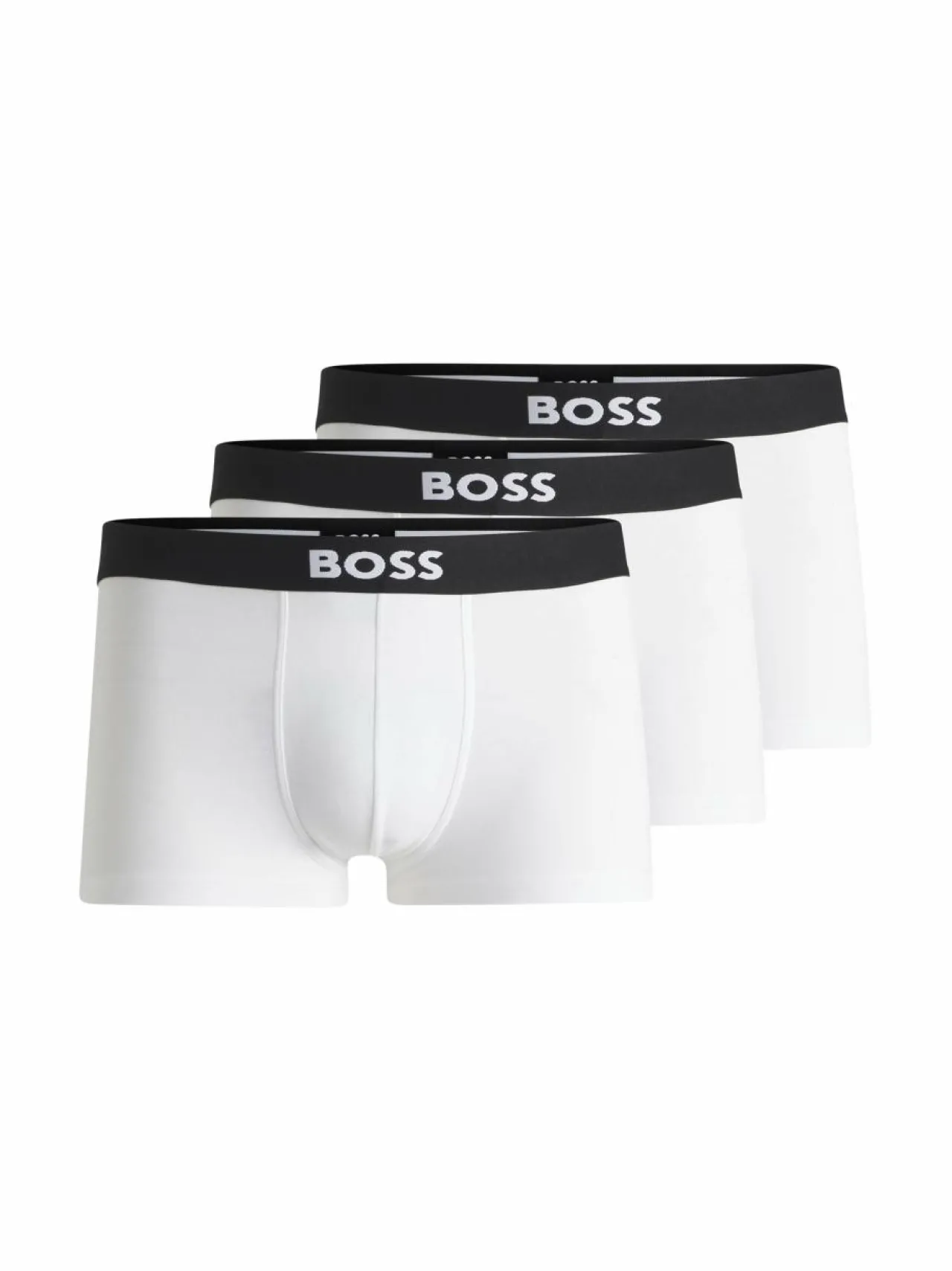 Alusasut<BOSS One Trunk - bokserit 3-pack 100 WHITE