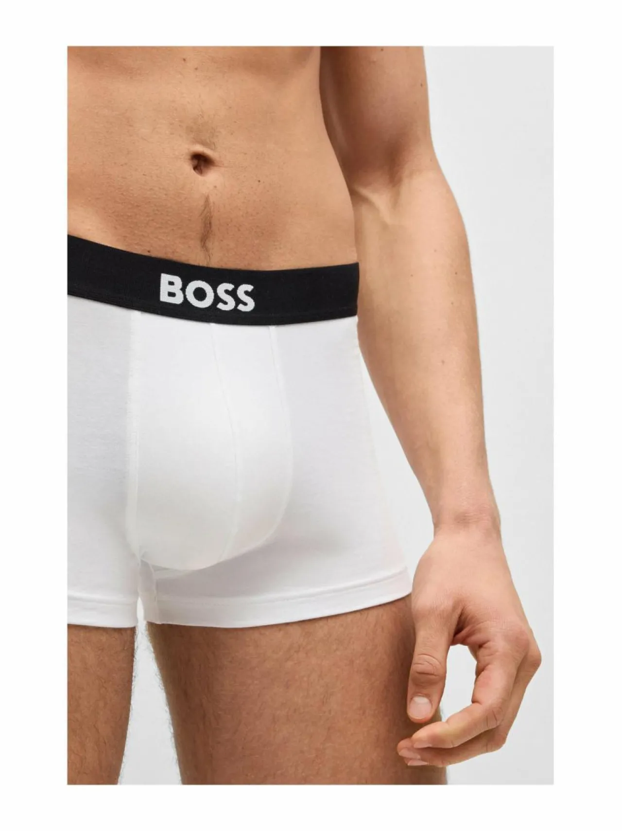 Alusasut<BOSS One Trunk - bokserit 3-pack 100 WHITE