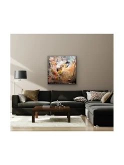 Pia Rydman Art Onnen karnevaali - öljyvärimaalaus, 100x100 cm^ Taulut & Julisteet