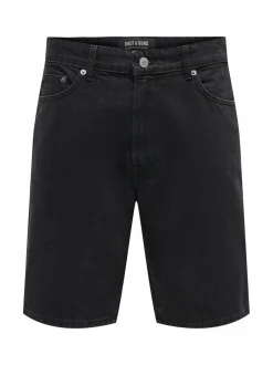 Housut<Only & Sons OnsFade-farkkushortsit BLACK DENIM