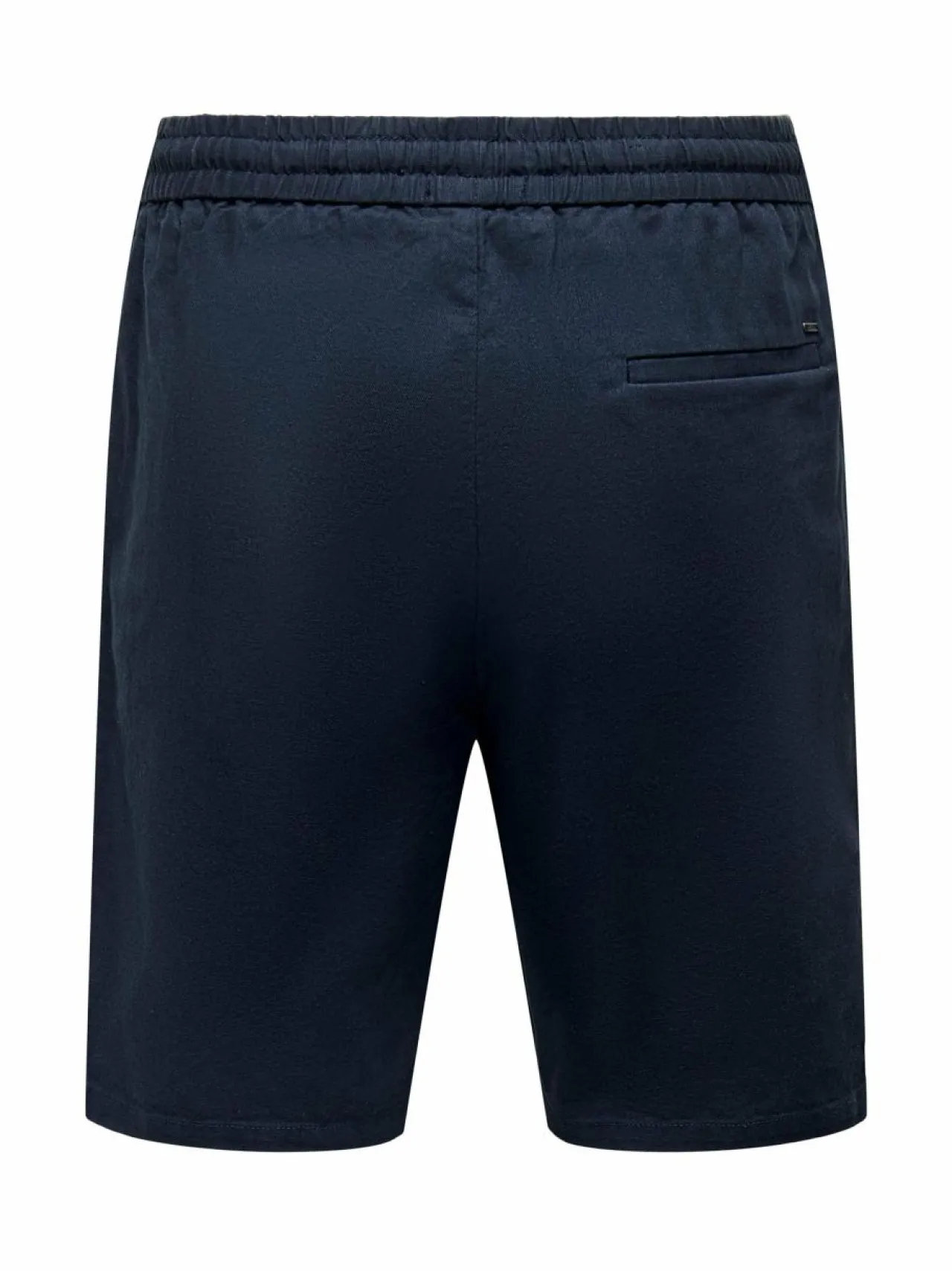 Housut<Only & Sons OnsLinus- puuvilla-pellavashortsit DARK NAVY