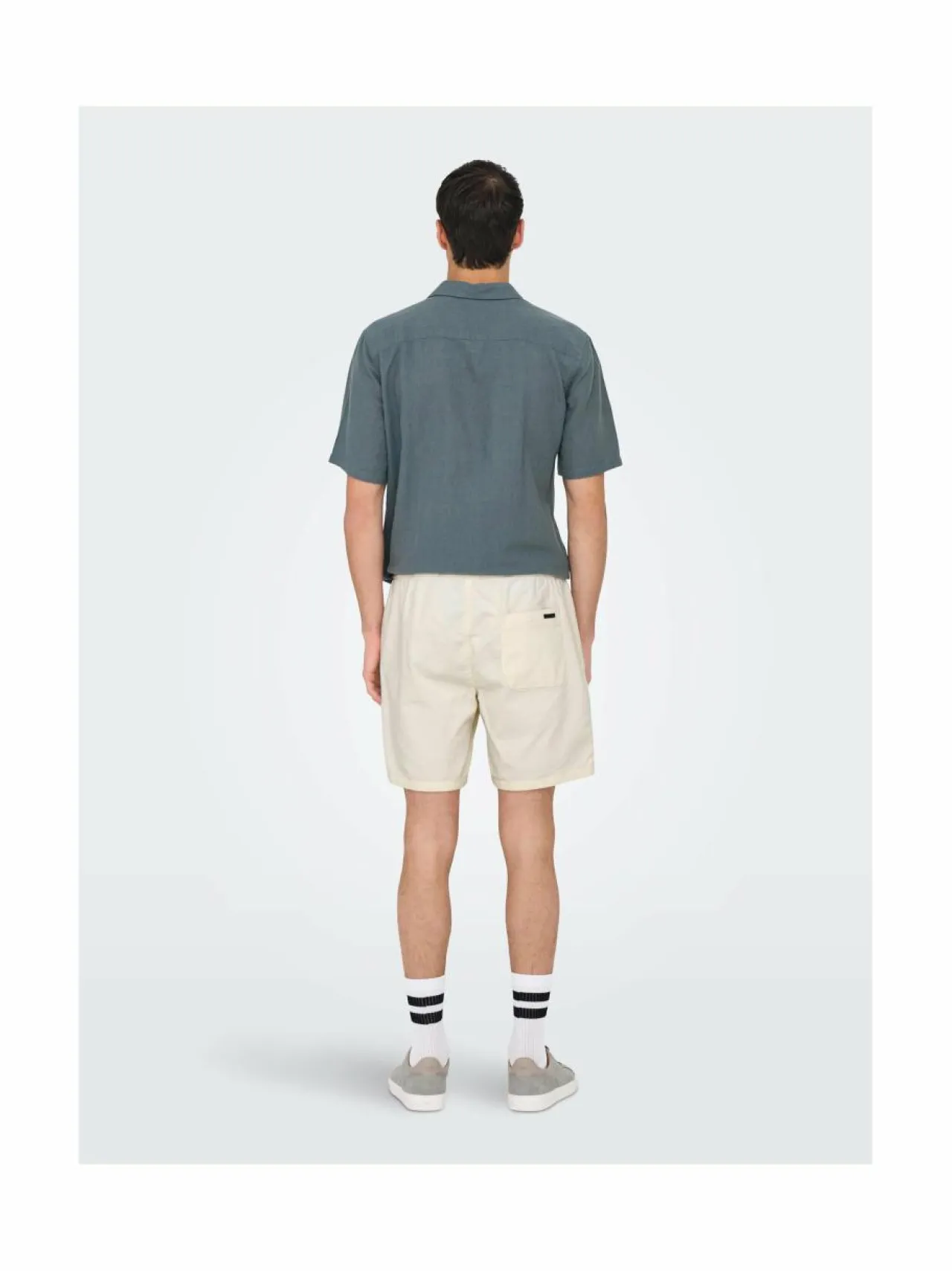 Only & Sons OnsTel-vakosamettishortsit^ Housut