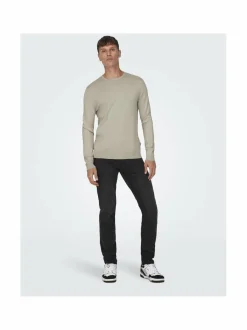 Neuleet<Only & Sons OnsWyler Life Reg -neule SILVER LINING