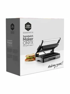 Muut Keittiölaitteet<Obh Nordica Onyx Panini and Sandwich -voileipägrilli BLACK