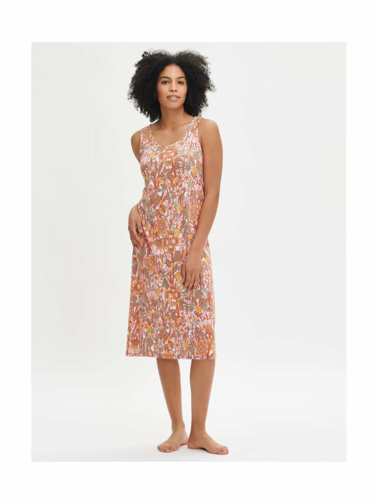 Yö- & Oloasut<Nanso Oodi- yömekko taskuilla 4657 MULTICOLOR