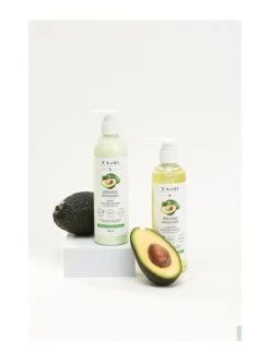 Hiustenhoitopakkaukset<T-LAB Professional Organic Avocado Duo Set -hiustenhoitopakkaus, 2 tuotetta