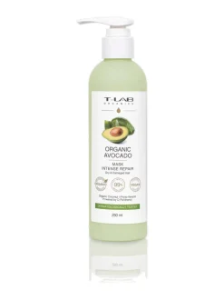 T-LAB Professional Organic Avocado Intense Repair Mask -hoitoaine kuiville ja vaurioituneille hiuksille 250ml^ Hiustenhoito
