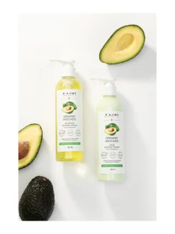 T-LAB Professional Organic Avocado Intense Repair Mask -hoitoaine kuiville ja vaurioituneille hiuksille 250ml^ Hiustenhoito