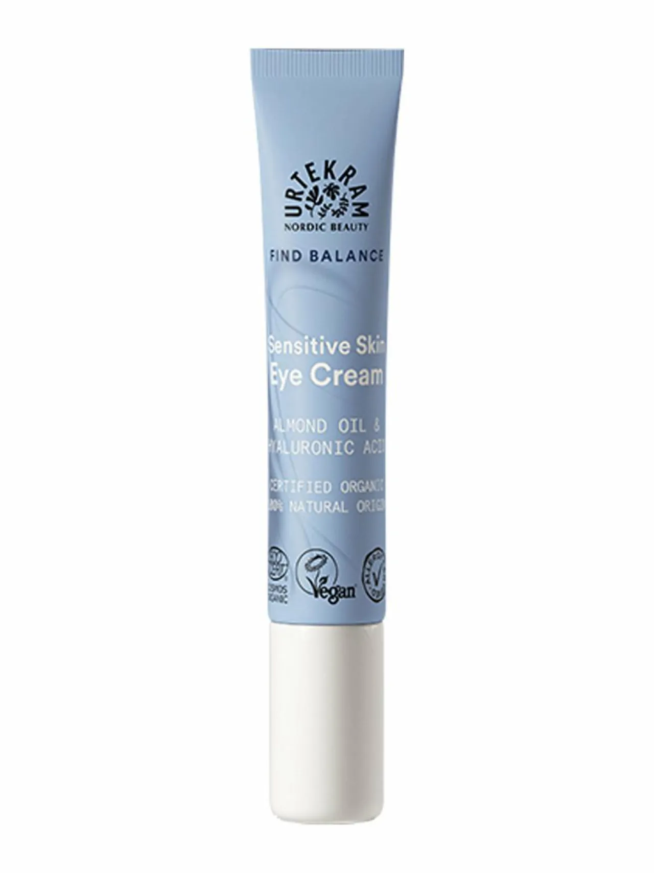 Urtekram Organic Fragrance Free gentle eye cream -silmänympärysvoide^ Kasvojenhoito