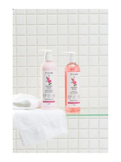 T-LAB Professional Organic Rose Duo Set -hiustenhoitopakkaus, 2 tuotetta^ Hiustenhoitopakkaukset