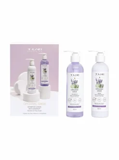 Hiustenhoitopakkaukset<T-LAB Professional Organic Sage Duo Set -hiustenhoitopakkaus, 2 tuotetta