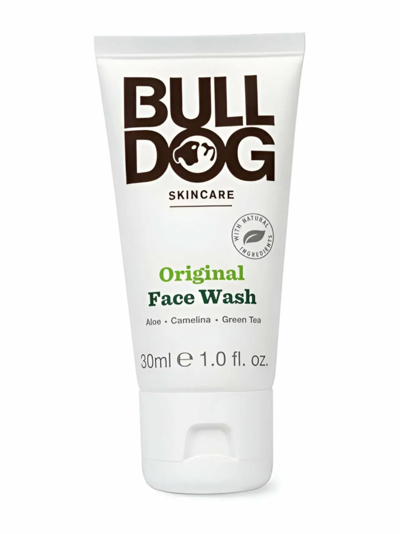 Miehet<Bulldog Natural Skincare Original Face Wash -puhdistusaine, 30 ml