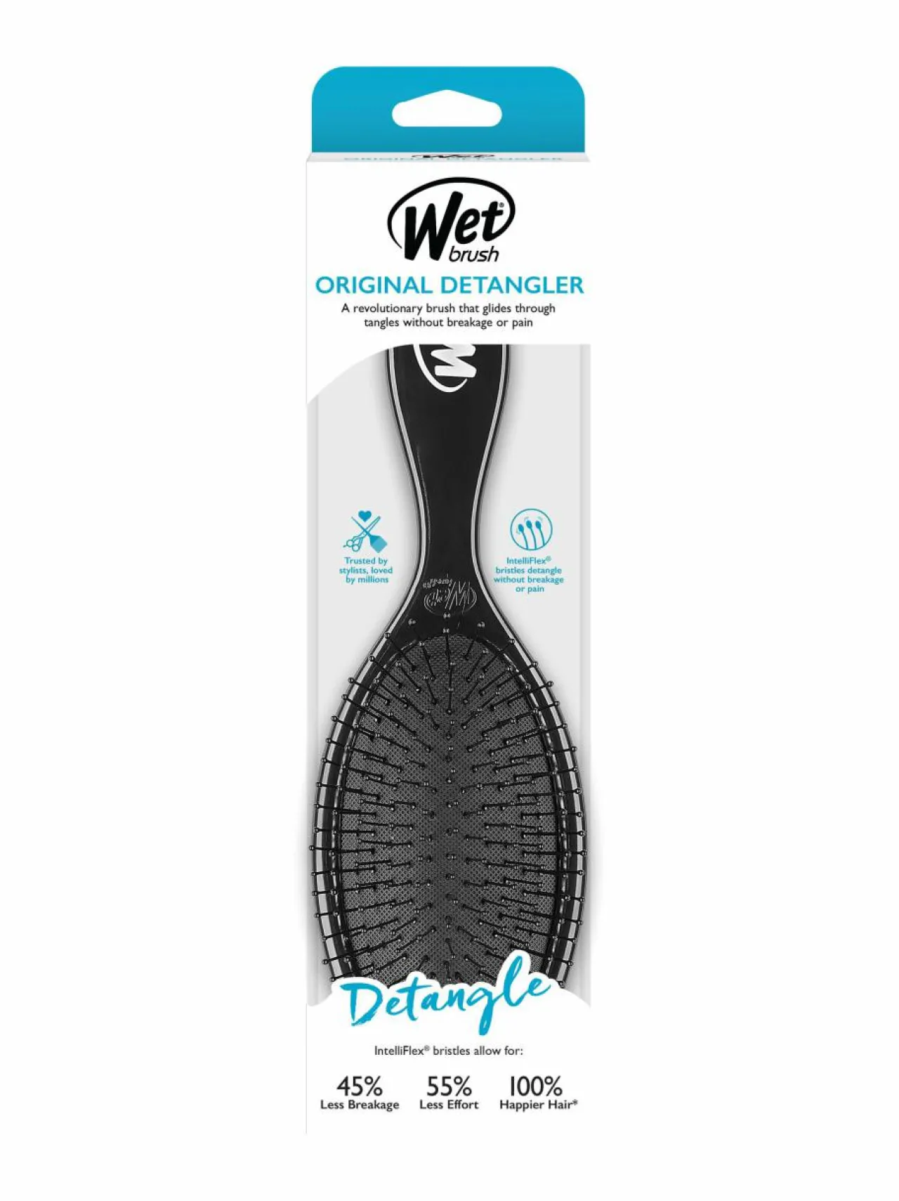Hiustarvikkeet<Wet Brush Original -hiusharja BLACK