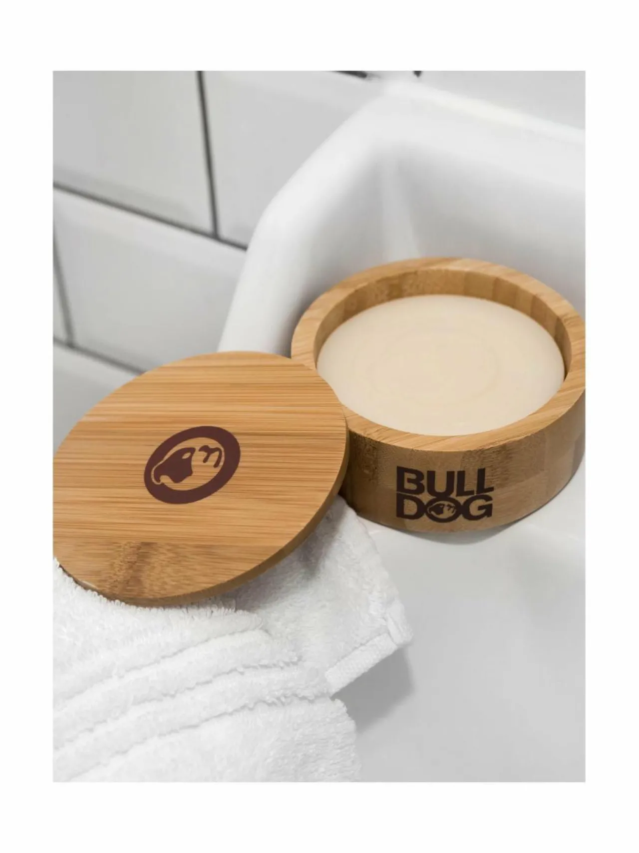 Miehet<Bulldog Natural Skincare Original Shave Soap with Bowl -parranajosaippua 100 g NOCOL