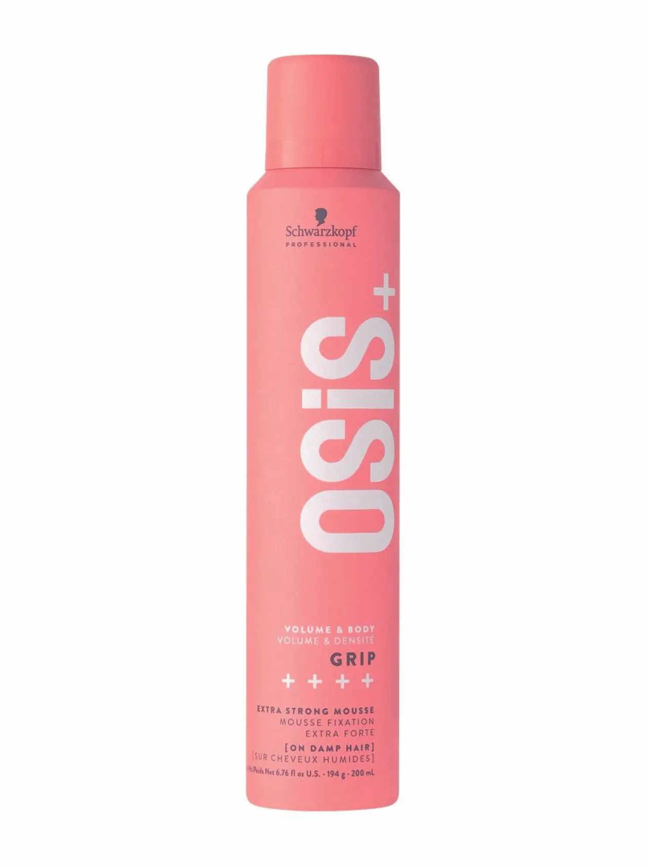 Muotoilu & Viimeistely<Schwarzkopf Professional OSiS+ Grip Extra Strong Mousse -muotovaahto, 200ml