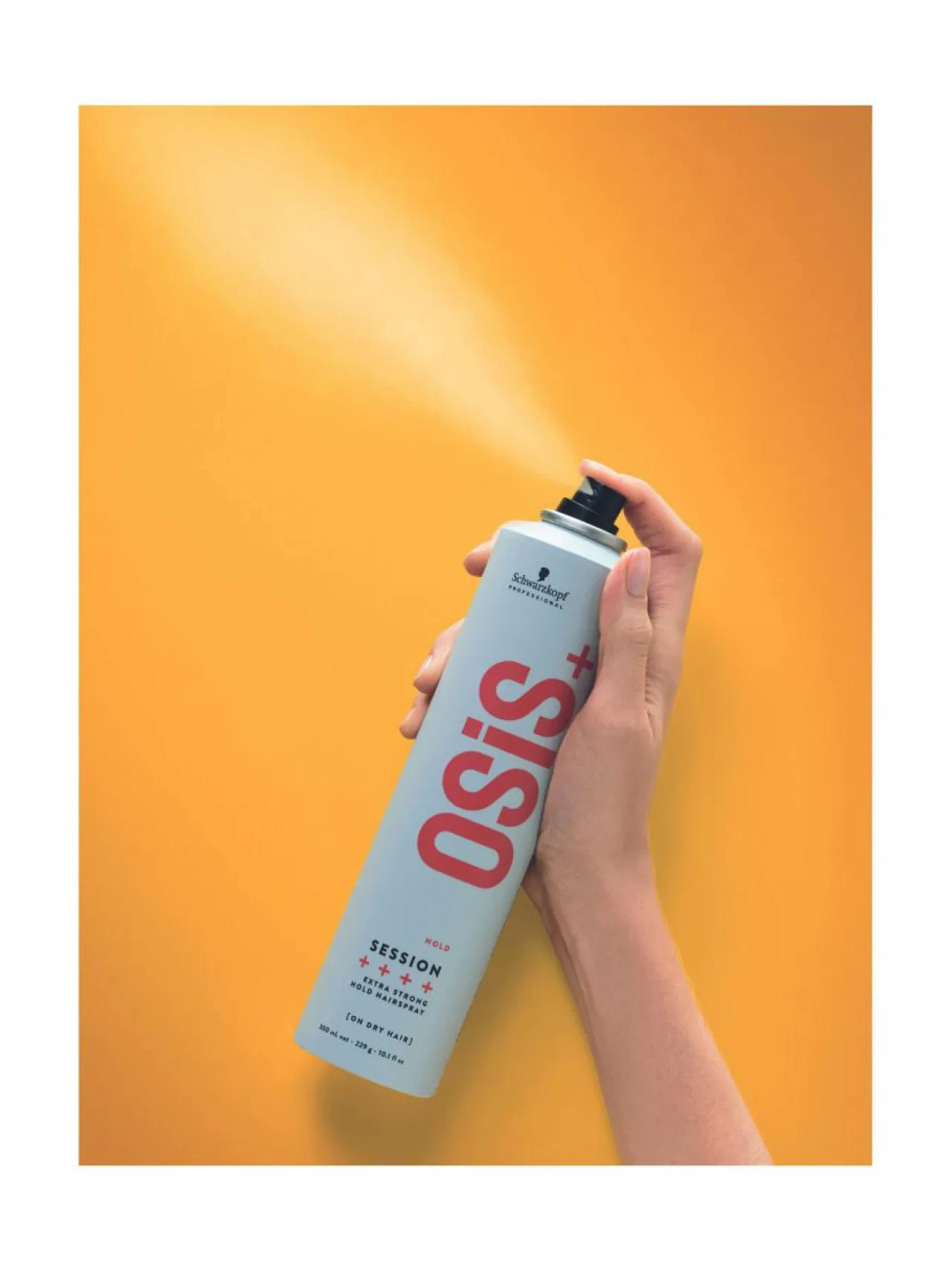 Schwarzkopf OSiS+ OSiS+ Session Extra Strong Hold Hairspray -hiuskiinne, 300ml^ Muotoilu & Viimeistely