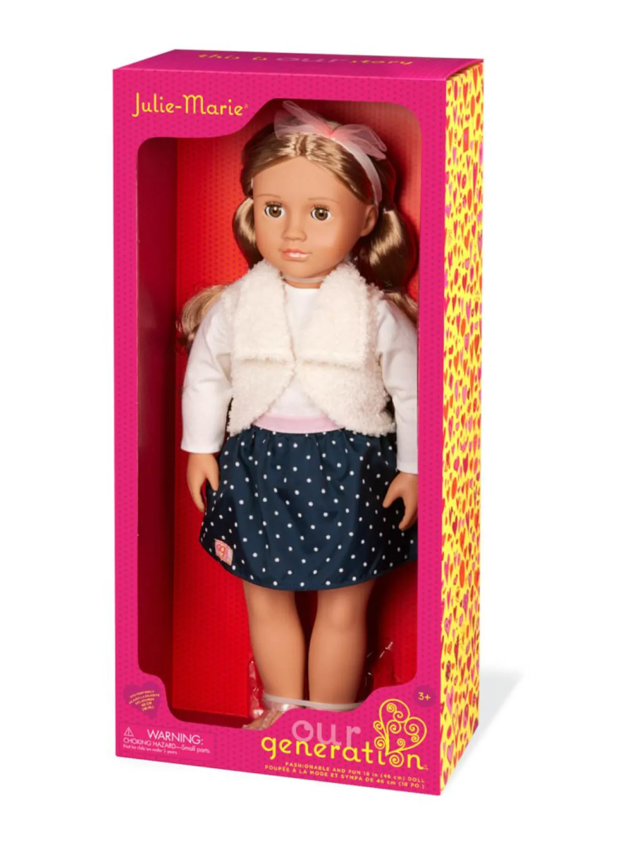 OUR GENERATION Nukke Julie-Marie, 45 cm^ Nuket & Nuken Tarvikkeet