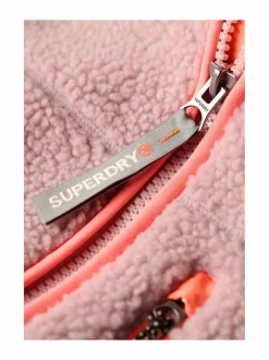 Bleiserit & Jakut<Superdry Outdoor Full Zip -fleecetakki 07R DUSKY PINK