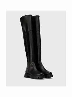 Wonders Over Knee Tall -nahkasaappaat^ Saappaat