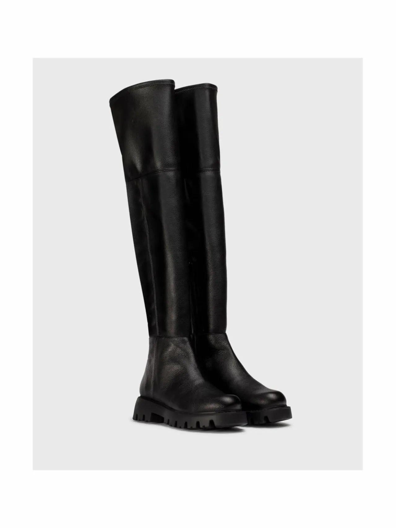 Wonders Over Knee Tall -nahkasaappaat^ Saappaat