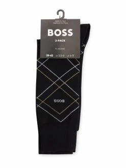 Sukat<BOSS Overcheck- sukat 2-pack 001 BLACK